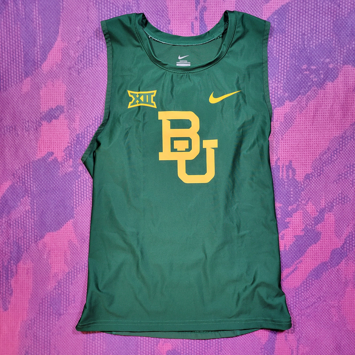 Nike Baylor University Track & Field Tight Top Singlet (XXL
