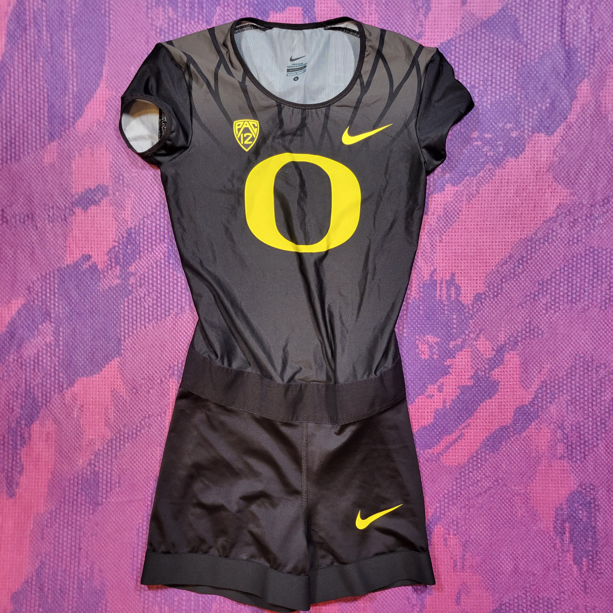 Nike University of Oregon Track & Field Speedsuit (S) Womens Bell