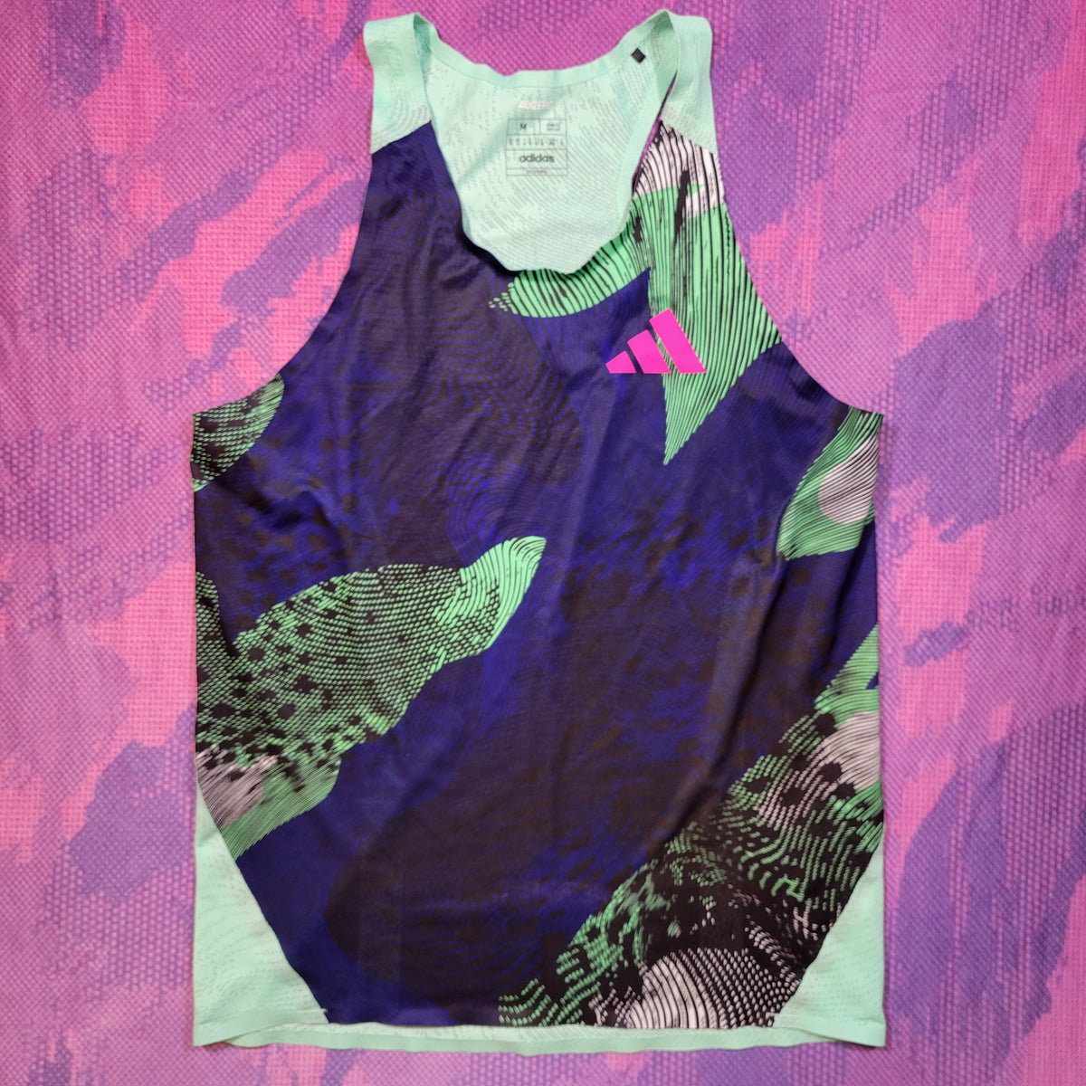 2023 Adidas Pro Elite Distance Singlet (M) Bell Lap Track and Field