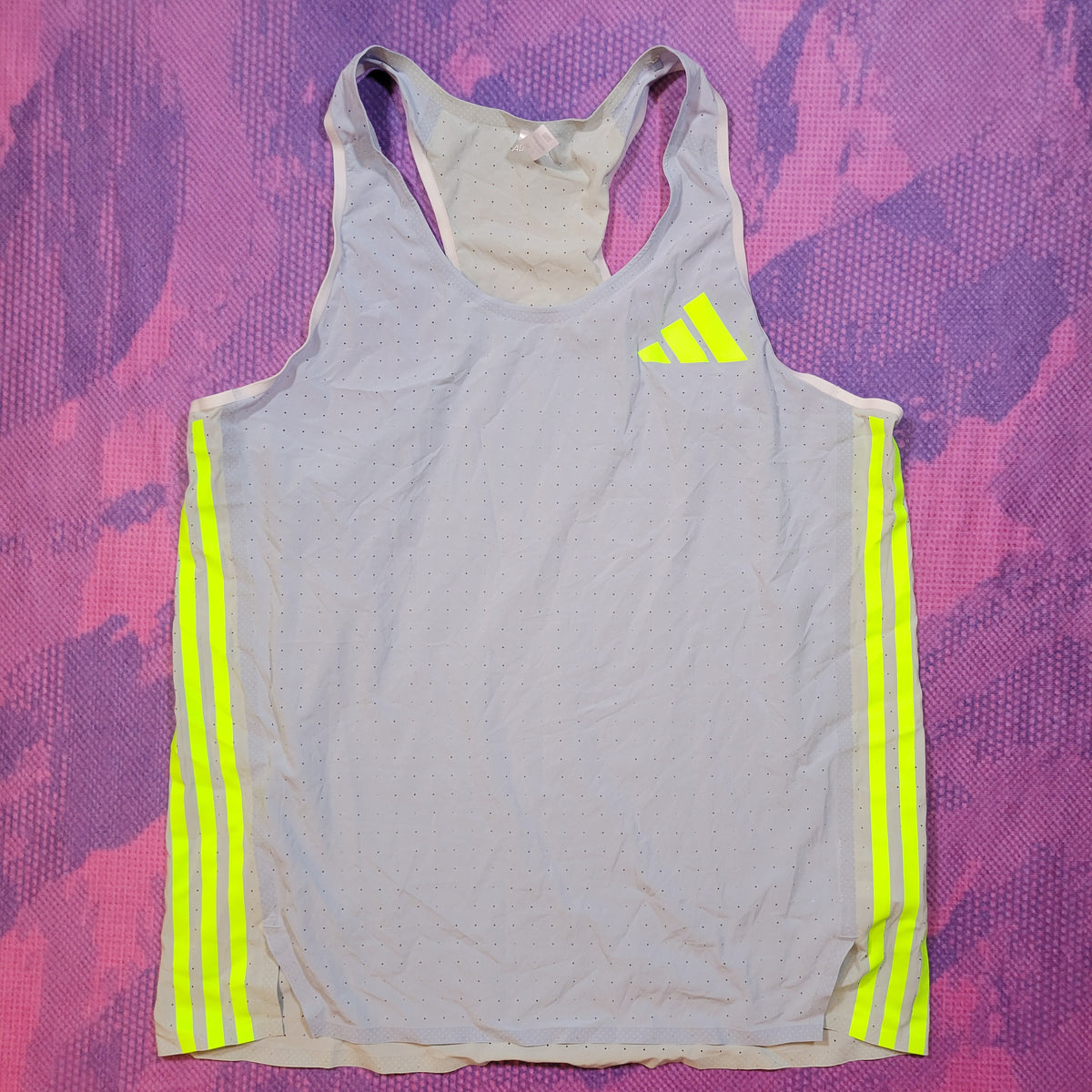 【希少】 adidas pro elite singlet 2024 2024 Adidas Pro Elite Special Edition Distance Singlet (M