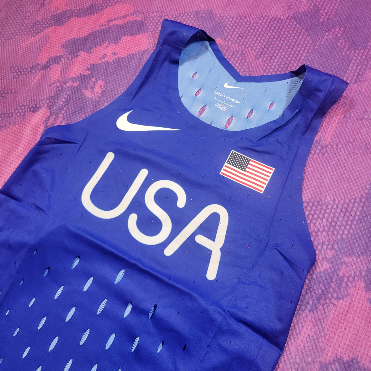 2024 Nike USA Pro Elite Paris Distance Singlet (S) – Bell Lap 