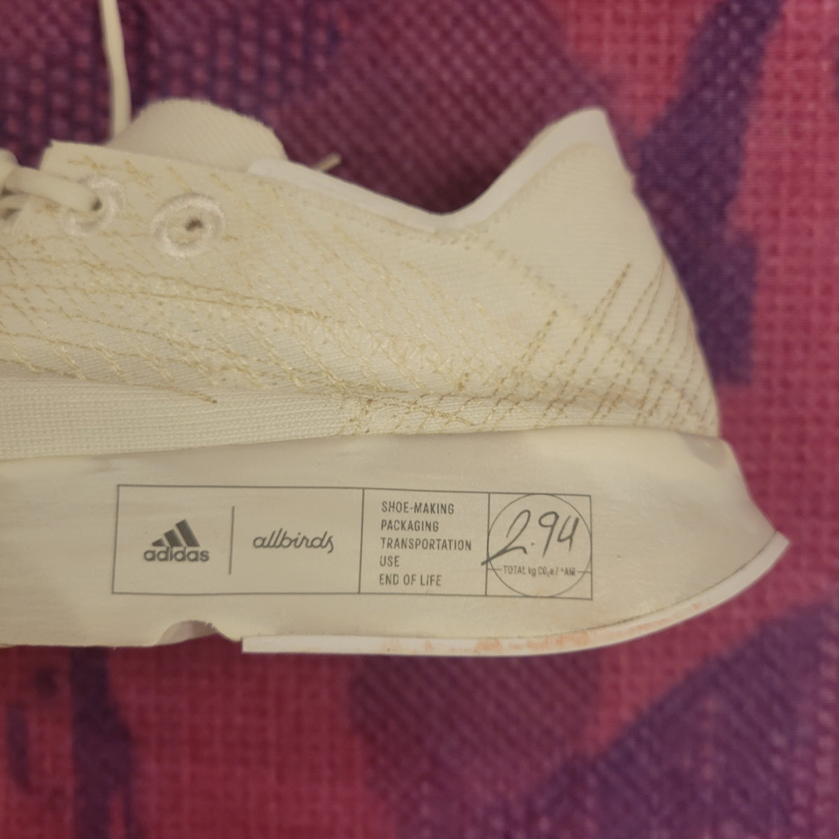 Adidas x Allbirds Sample Futurecraft Shoes (7.0US)