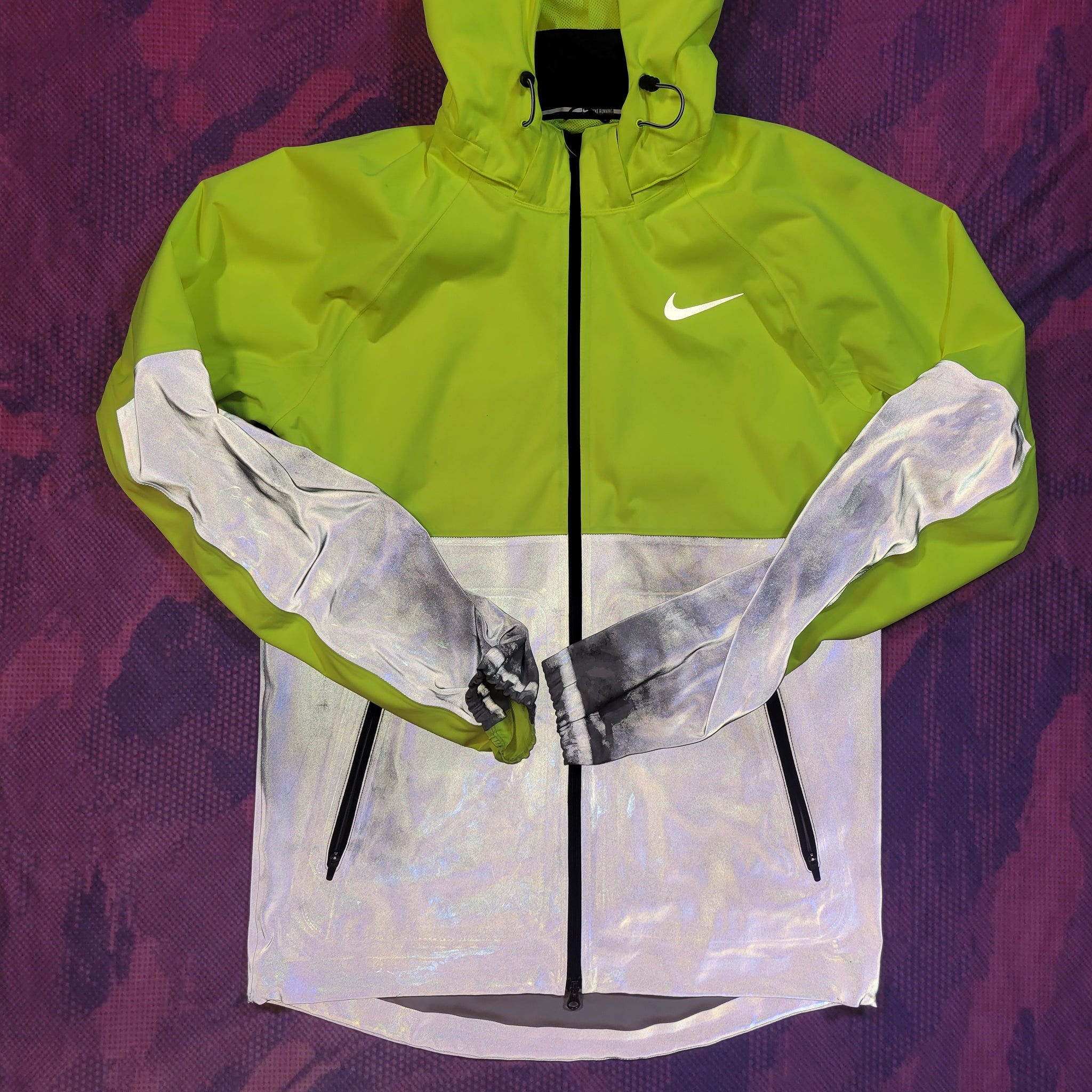 Running Jacket Reflective Nike Reflective Half Running Jacket (S