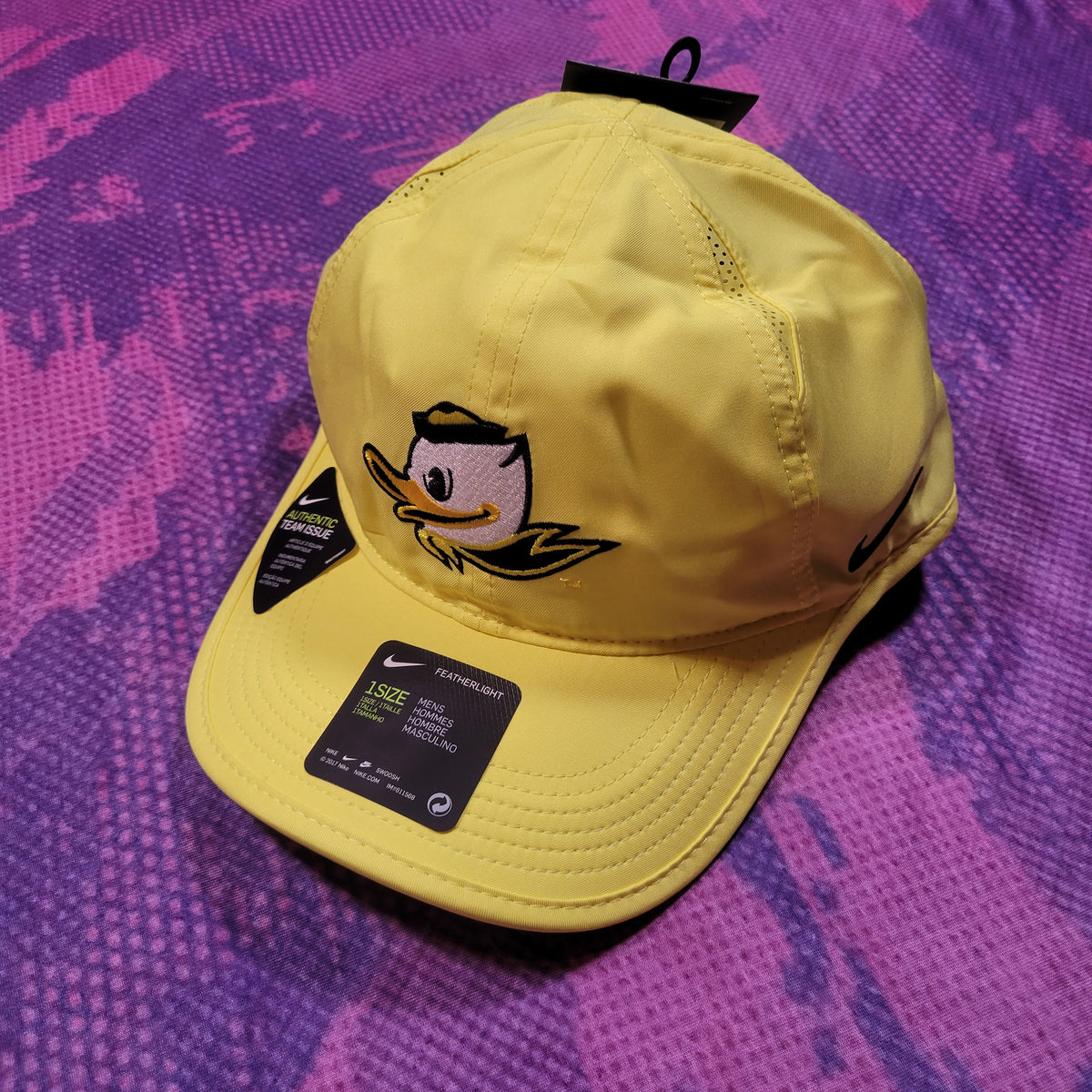 Nike University of Oregon Track & Field Hat Bell Lap Track and Field