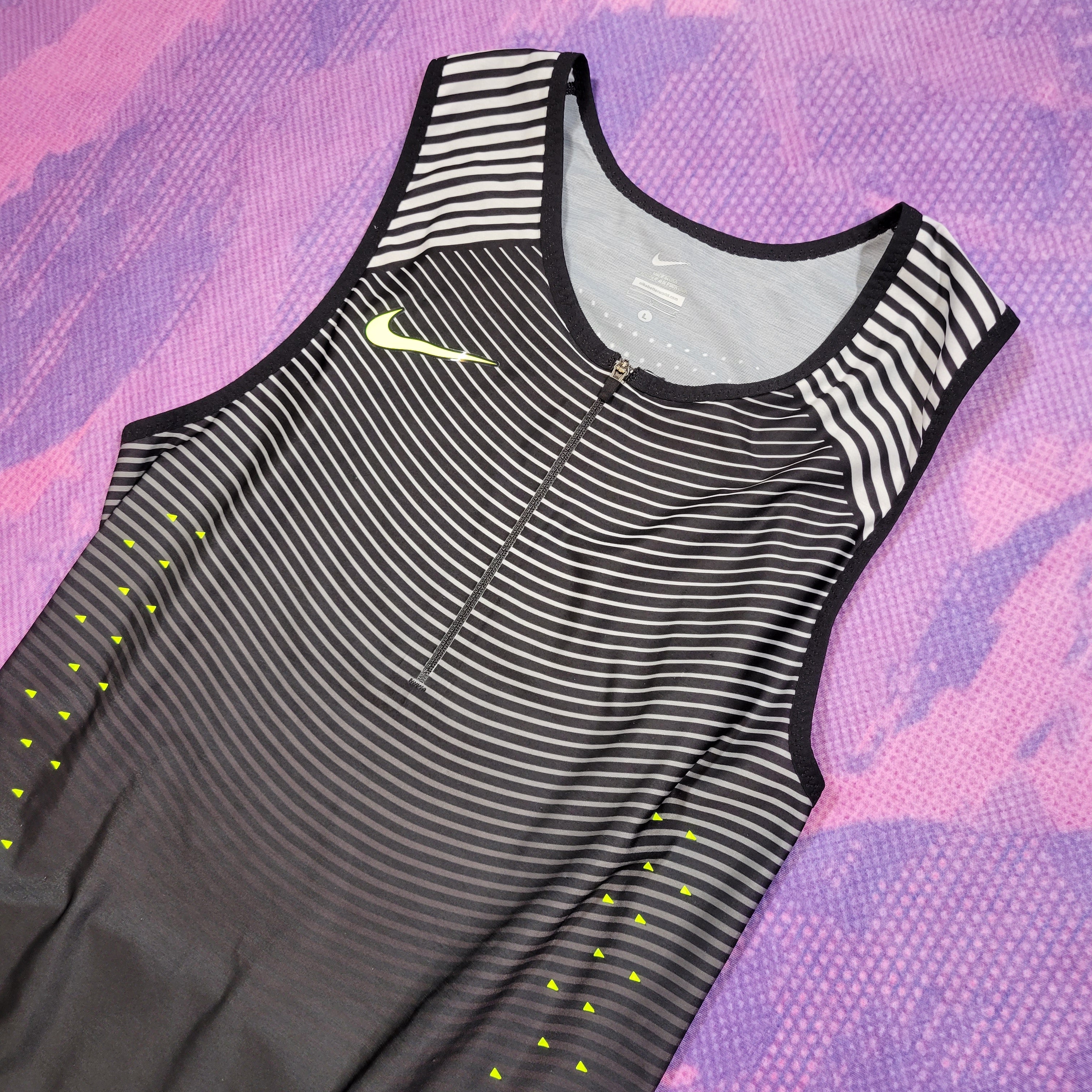 2016 Nike Pro Elite Sleeveless Speedsuit (L) – Bell Lap Track and