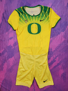 Nike University of Oregon Track & Field Sleeves Speedsuit (M)