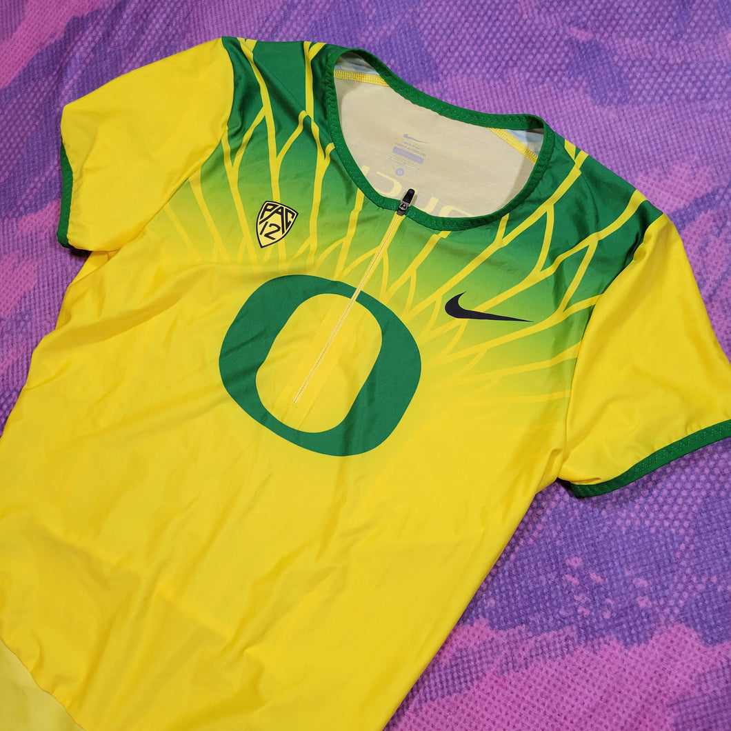 Nike University of Oregon Track & Field Sleeves Speedsuit (M)