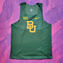 Load image into Gallery viewer, Nike Baylor University Track &amp; Field Distance Singlet (L)
