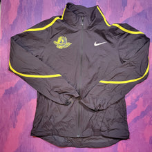Load image into Gallery viewer, Nike University of Oregon Track &amp; Field Wind Jacket (S) - Womens
