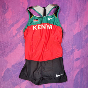 2008 Nike Team Kenya Pro Elite Speedsuit (L) - Womens