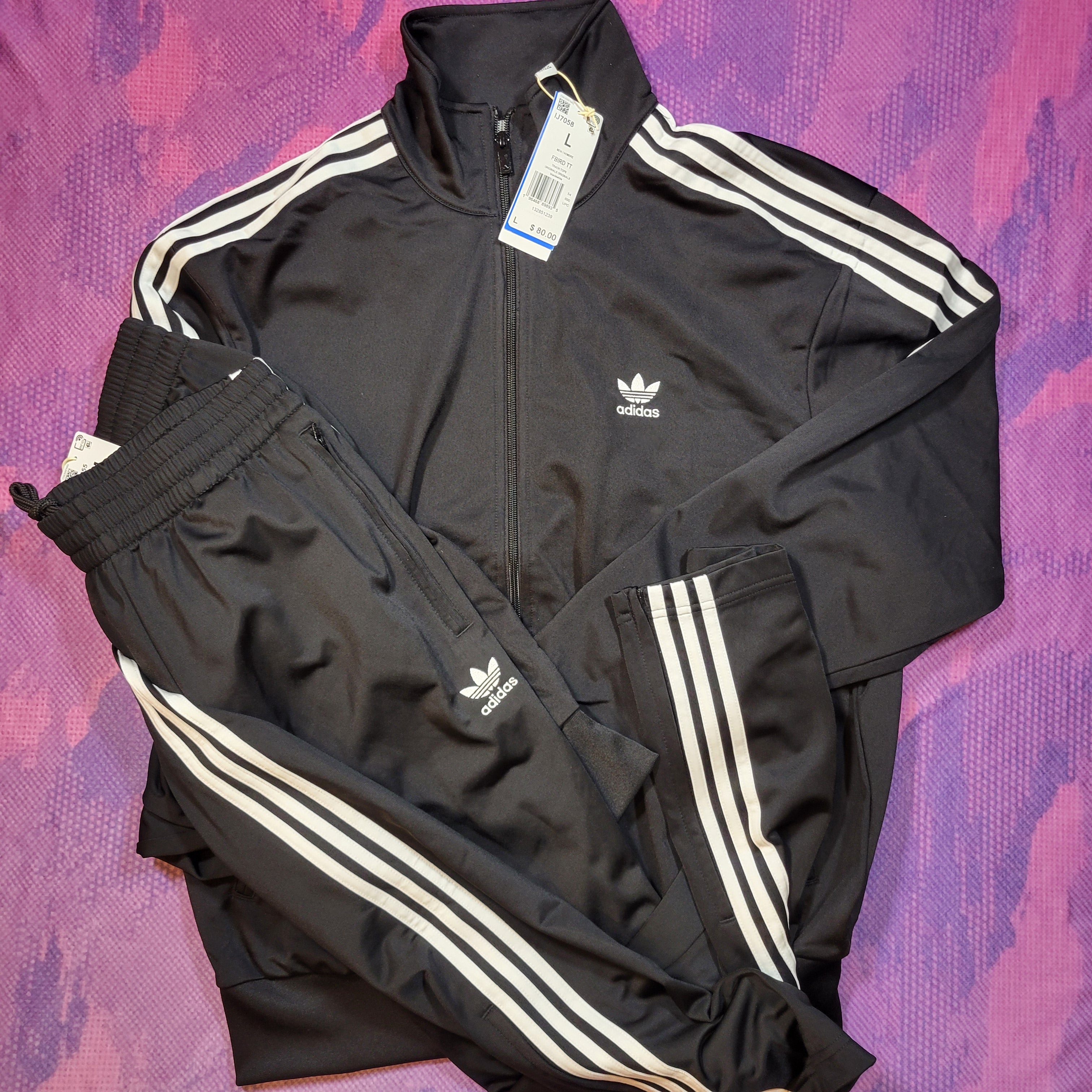 Adidas Running Jacket (L) and Pants (M) – Bell Lap Track and Field