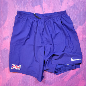 Nike Team Great Britain Pro Elite Long 2-in-1 Shorts (M)