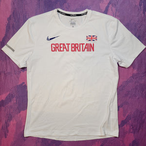 2016 Nike Team Great Britain Pro Elite T-Shirt (L)