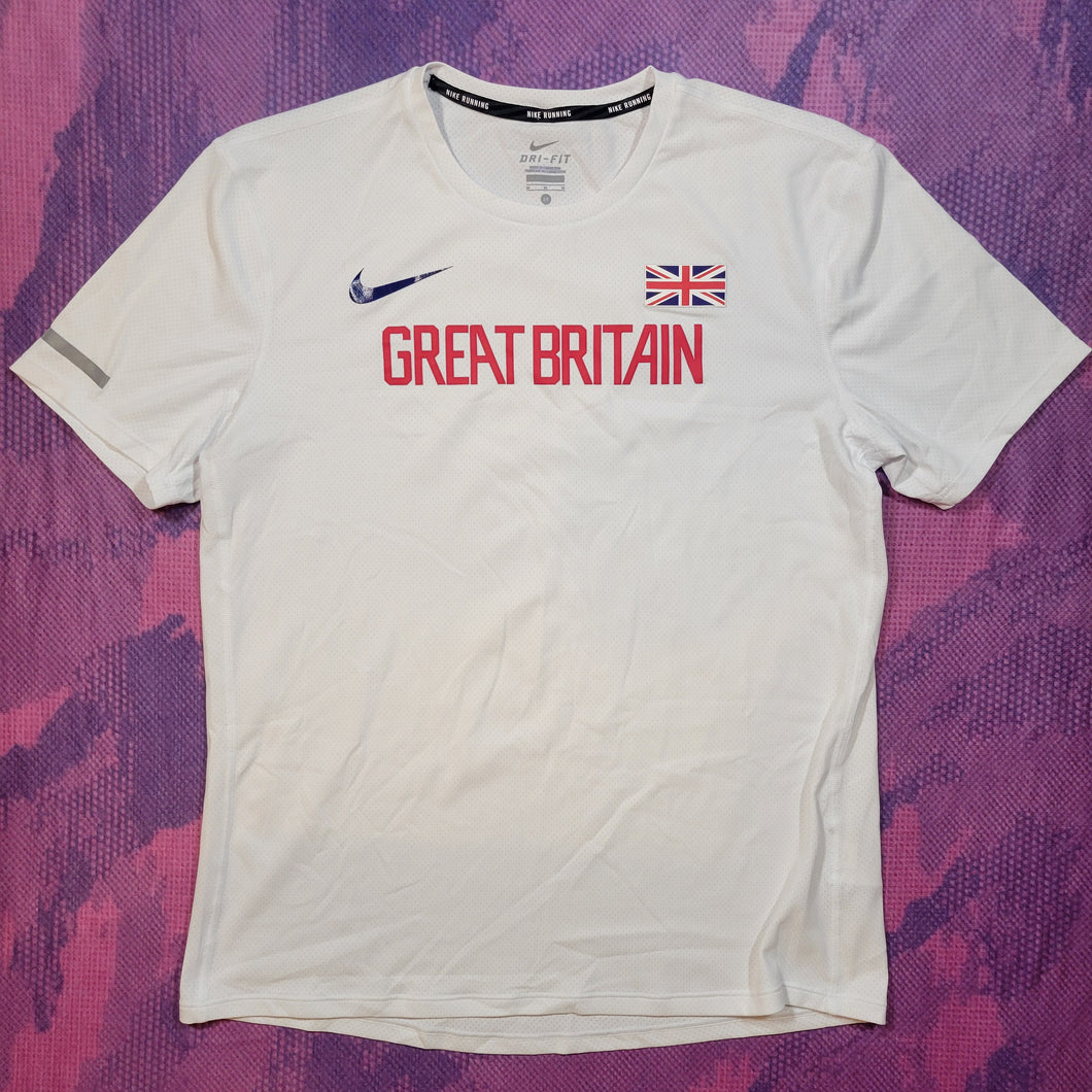 2016 Nike Team Great Britain Pro Elite T-Shirt (L)