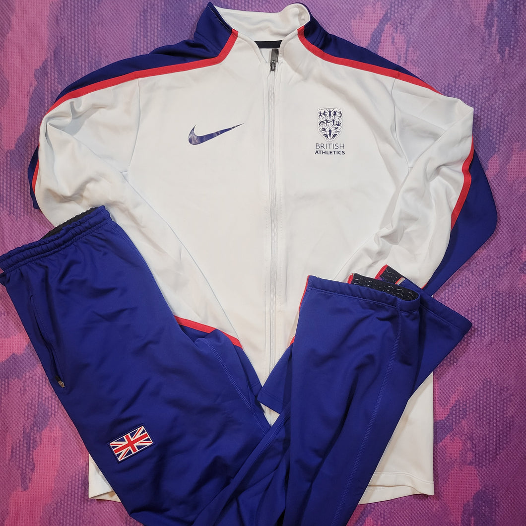 2016 Nike Team Great Britain Medal Stand Jacket (L) and Pants (M)