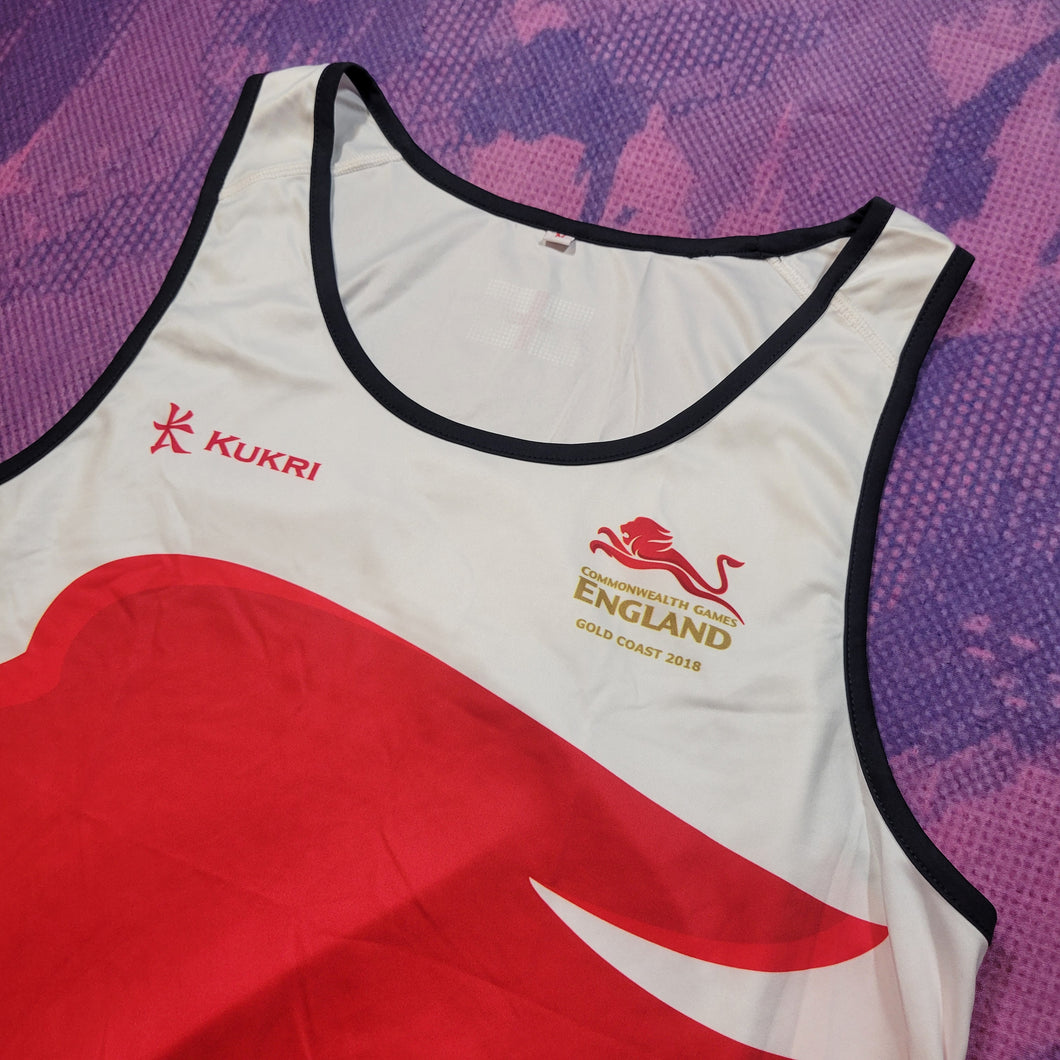 2018 Team Great Britain Pro Elite Commonwealth Games Singlet (M)