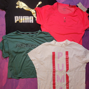 Puma Running T-Shirts x4 (S) - Womens