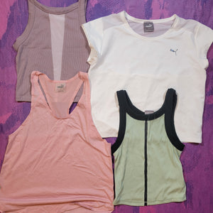 Puma Running Tops x4 (S) - Womens