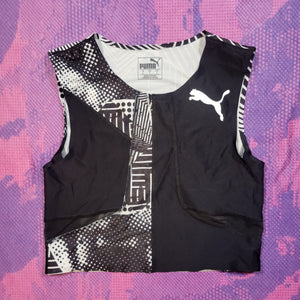 Puma Pro Elite Sleeveless Crop Top (S) - Womens