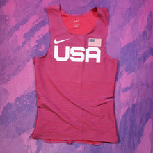 Load image into Gallery viewer, 2020 Nike Pro Elite USA Sprint Tight Top Singlet (M)
