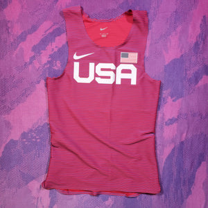 2020 Nike Pro Elite USA Sprint Tight Top Singlet (M)