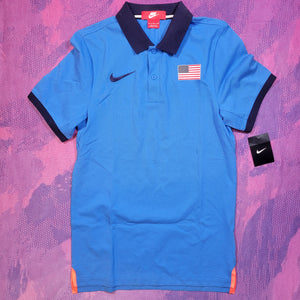 2016 Nike USA Pro Elite Polo T-Shirt (S)