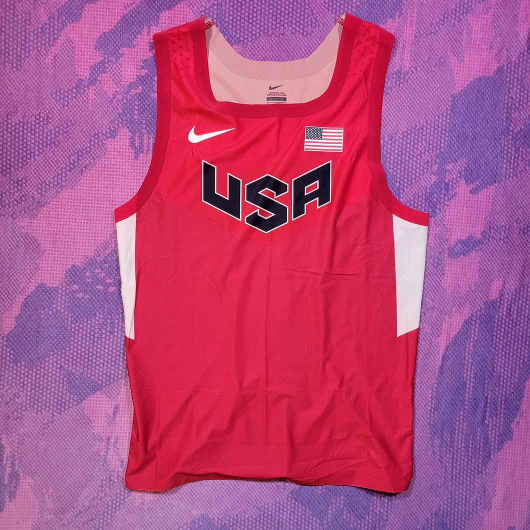 2012 Nike USA Pro Elite Tight Top Singlet (S)