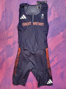 2024 Adidas Team Great Britain Pro Elite Sleeveless Speedsuit (M)