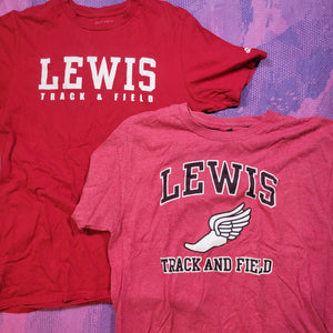 Lewis University Running T-Shirt x2 (M)