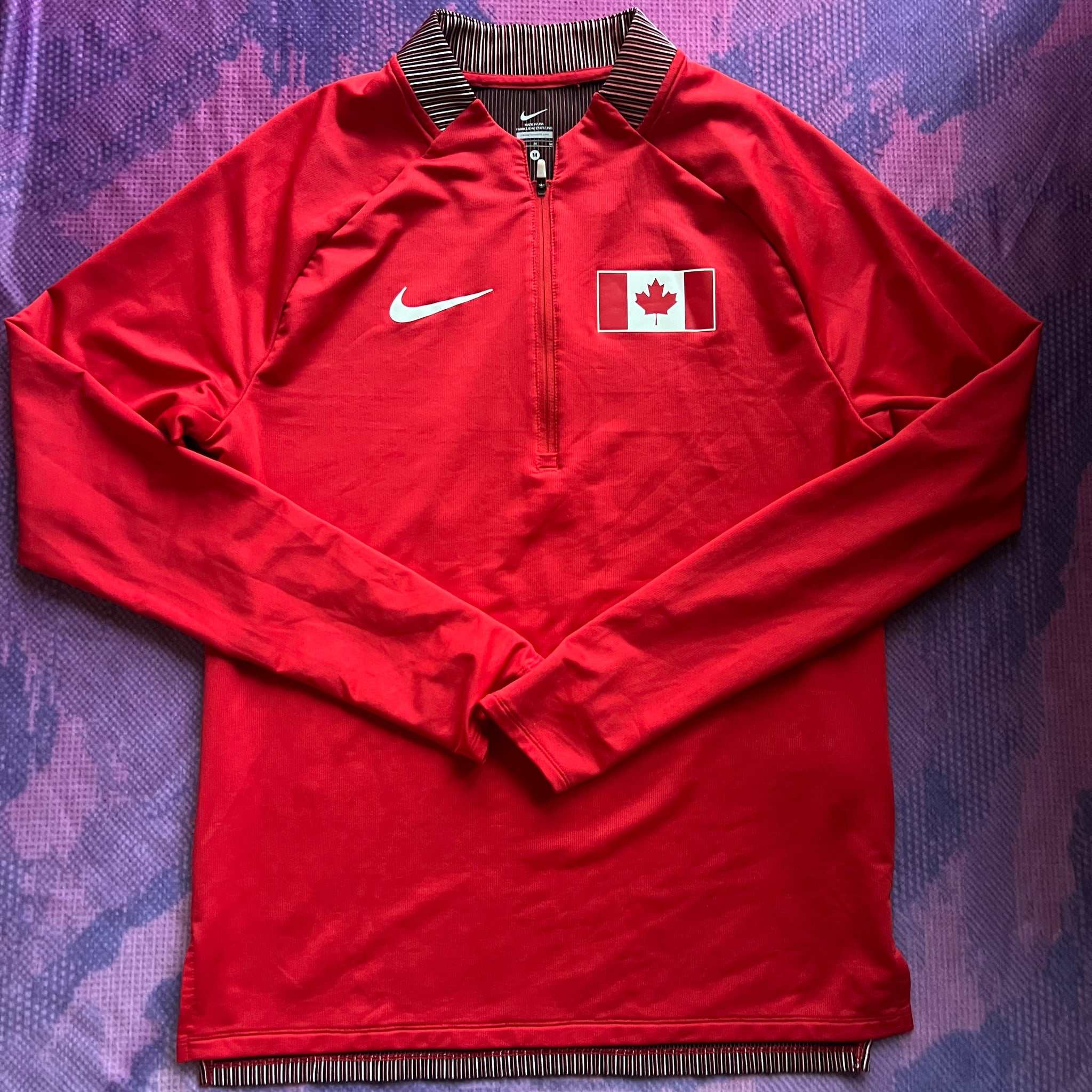 2023 Nike Pro Elite Canada Half Zip (M) – Bell Lap Track and Field