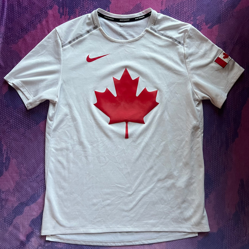 2024 Nike Pro Elite Canada T Shirt M Bell Lap Track and Field