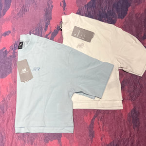 New Balance Cotton Crop T-Shirt x2 (S - Womens)