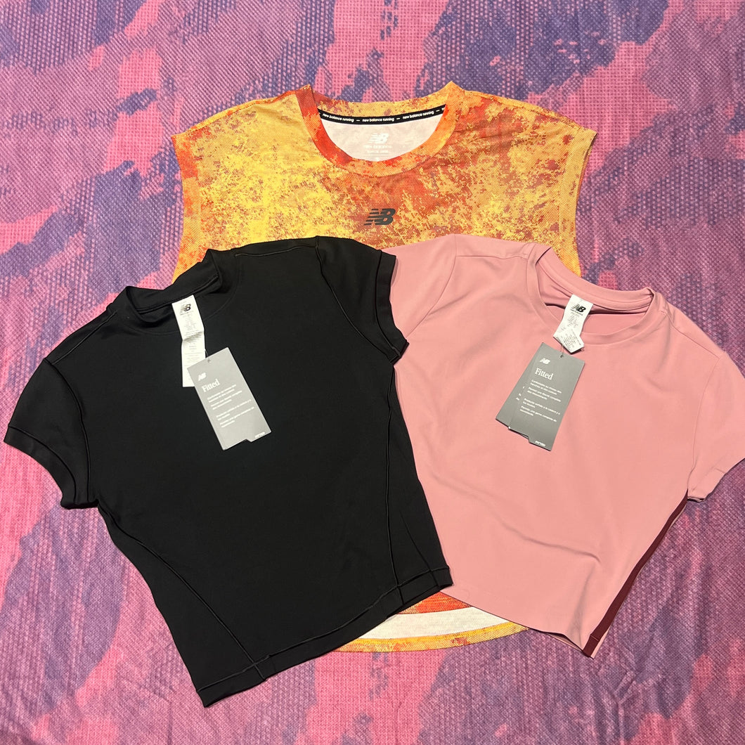 New Balance Running Shirt x3 (S - Womens)