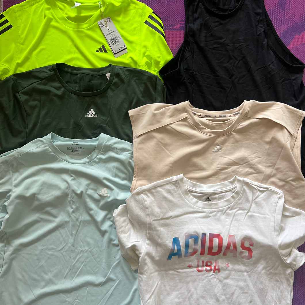 Adidas Shirts x6 (S- Womens)