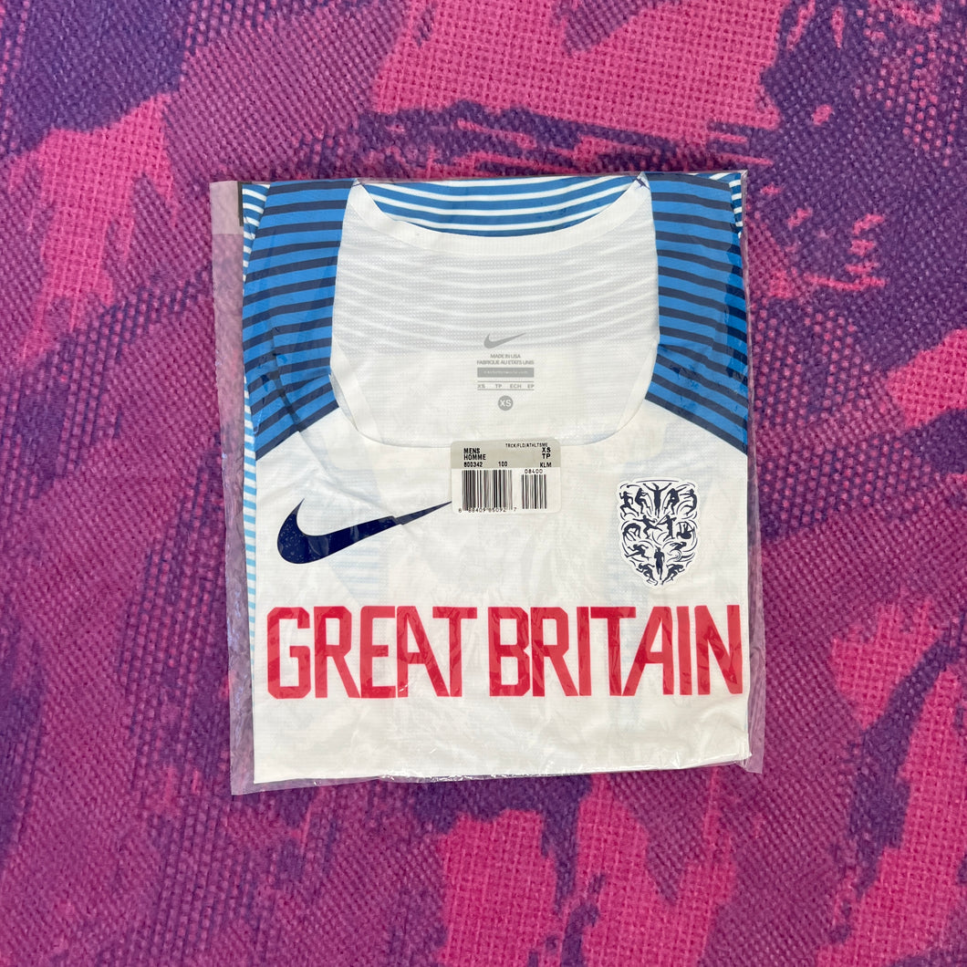 2019 Nike Pro Elite Great Britain Distance Singlet (XS)