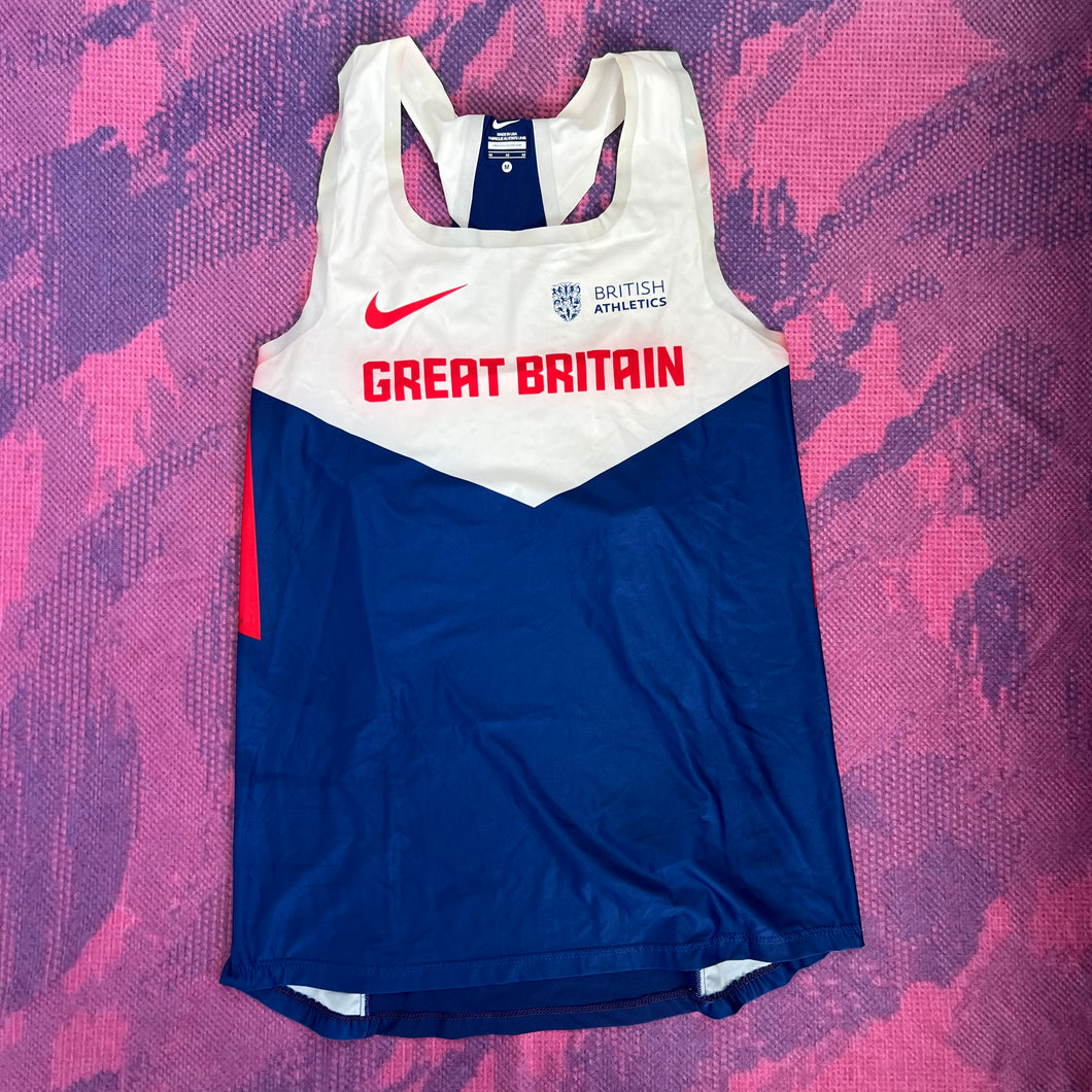 2012 Nike Pro Elite Great Britain Middle Distance Singlet (M)