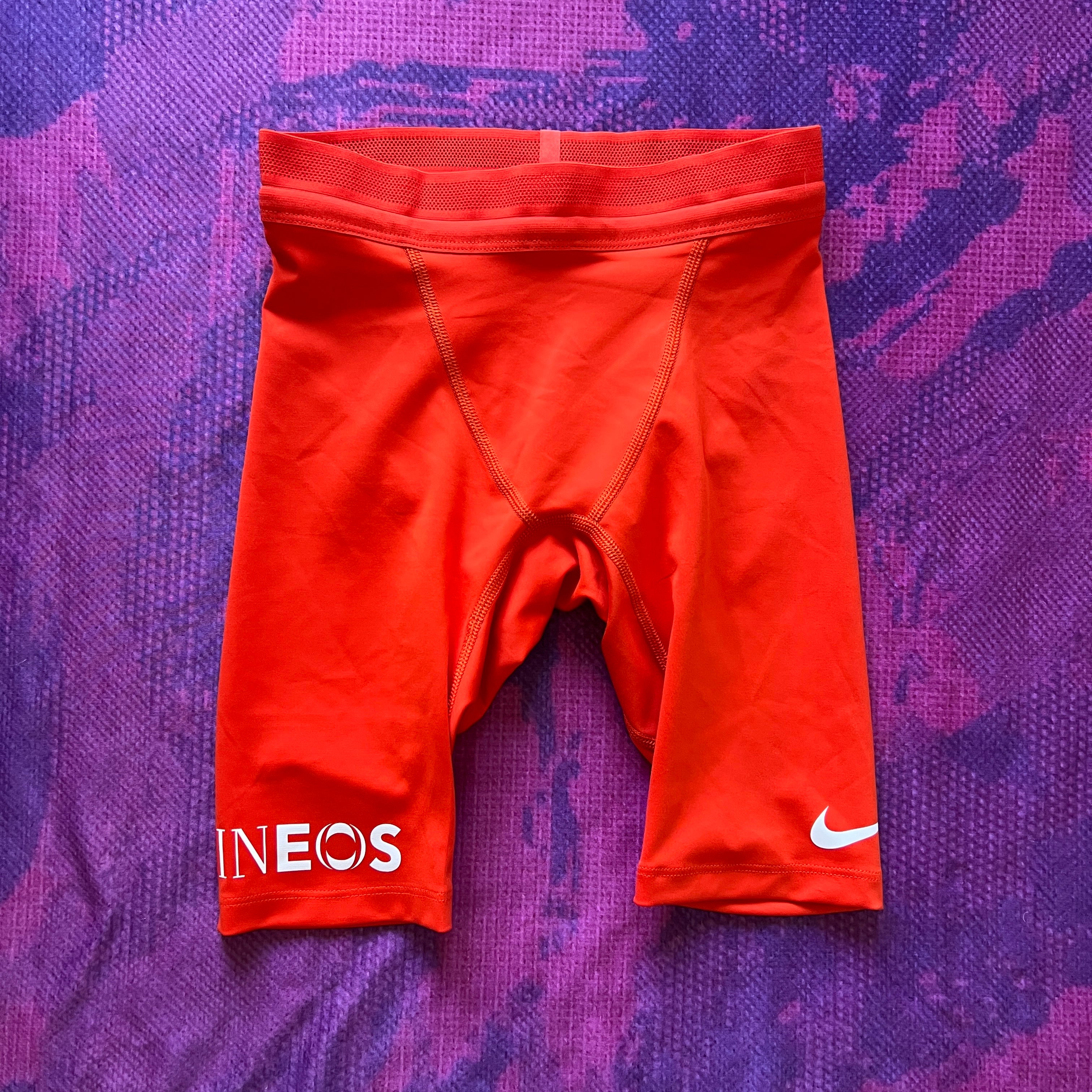 Nike Pro Elite Women Racing Half tights Small Red Track and Field Rare 