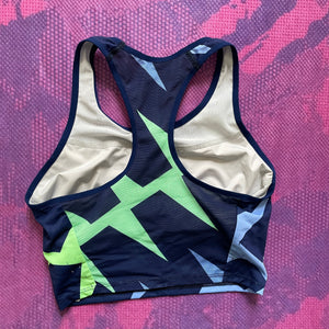 2020-21 Nike Pro Elite Crop Top Singlet Built In Bra (S - Womens)