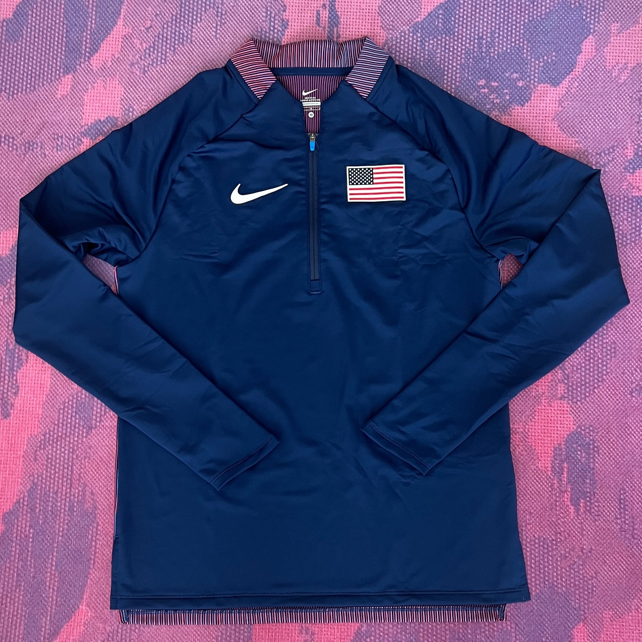 2023 Nike Pro Elite USA Aeroswift Half Zip (XS - Womens)