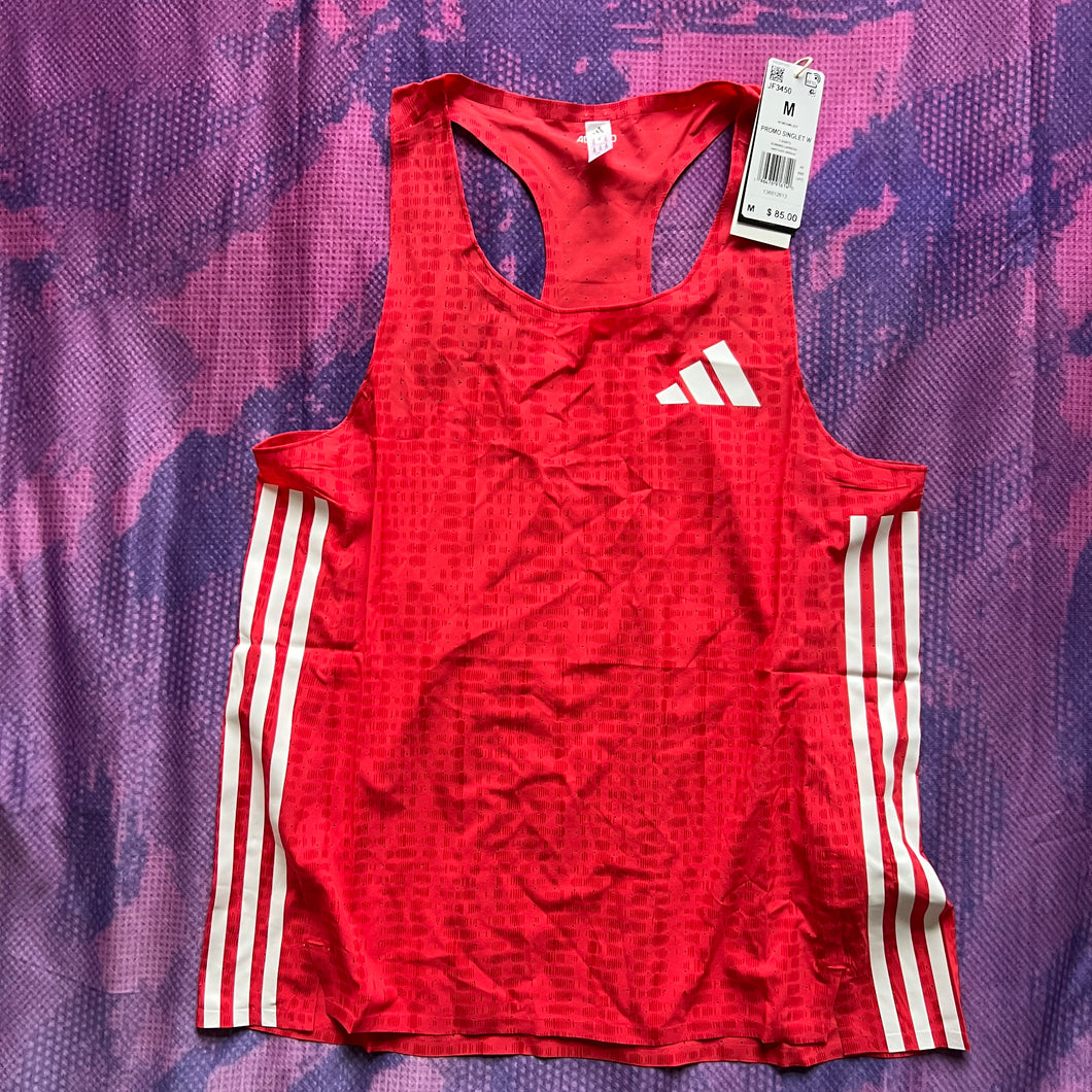 2025 Adidas Running Pro Elite Distance Singlet (M - Womens)