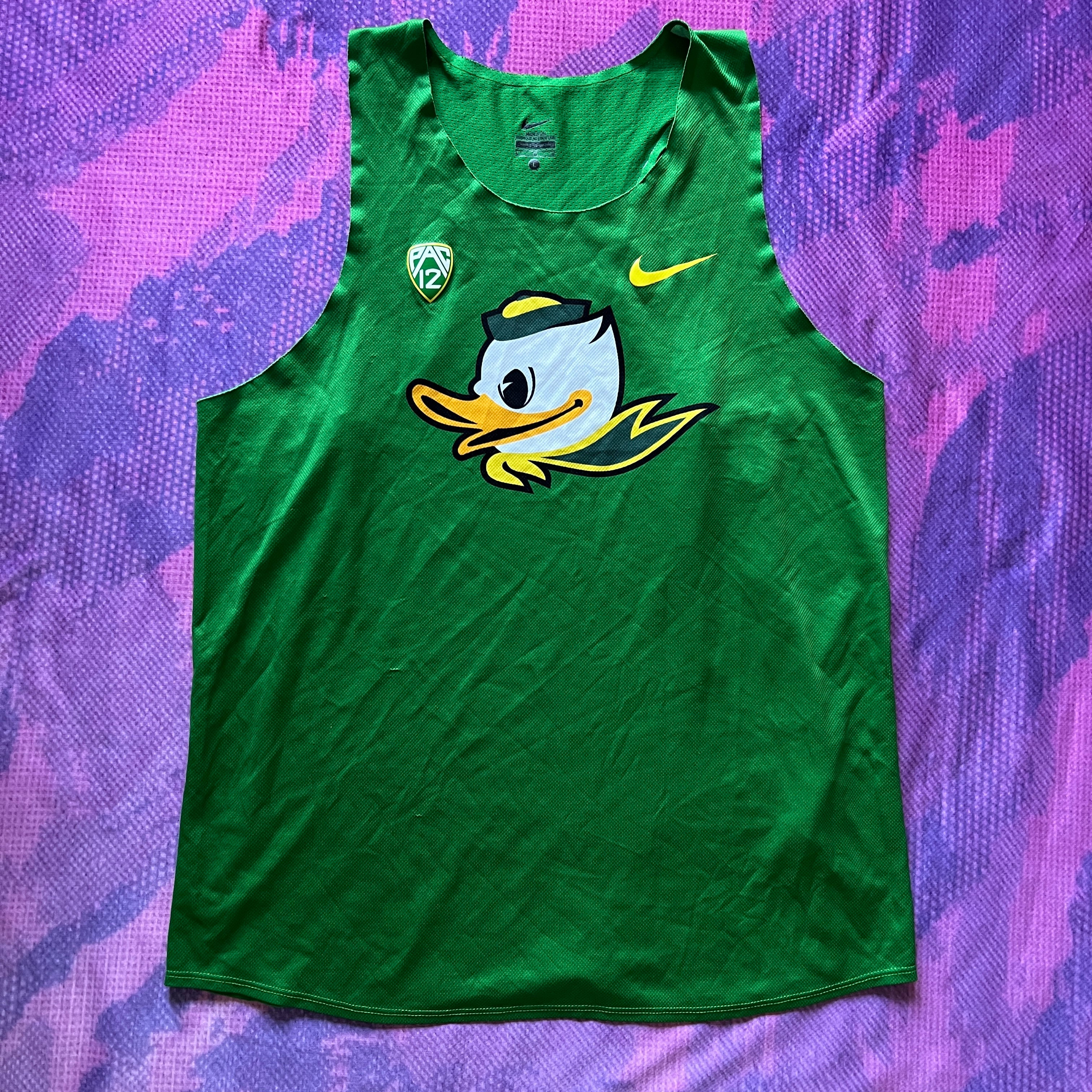 Nike University of Oregon Track & Field Pro Elite Singlet (L) – Bell Lap  Track and Field