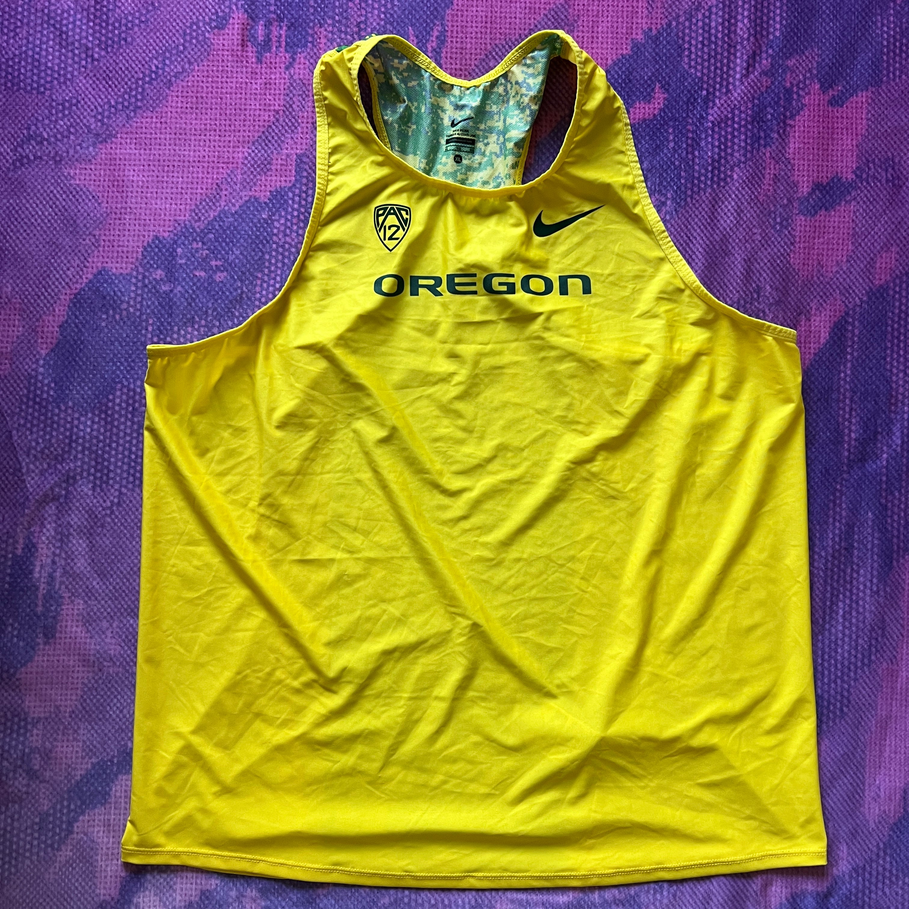 Nike University of Oregon Pro Elite Singlet (XL)