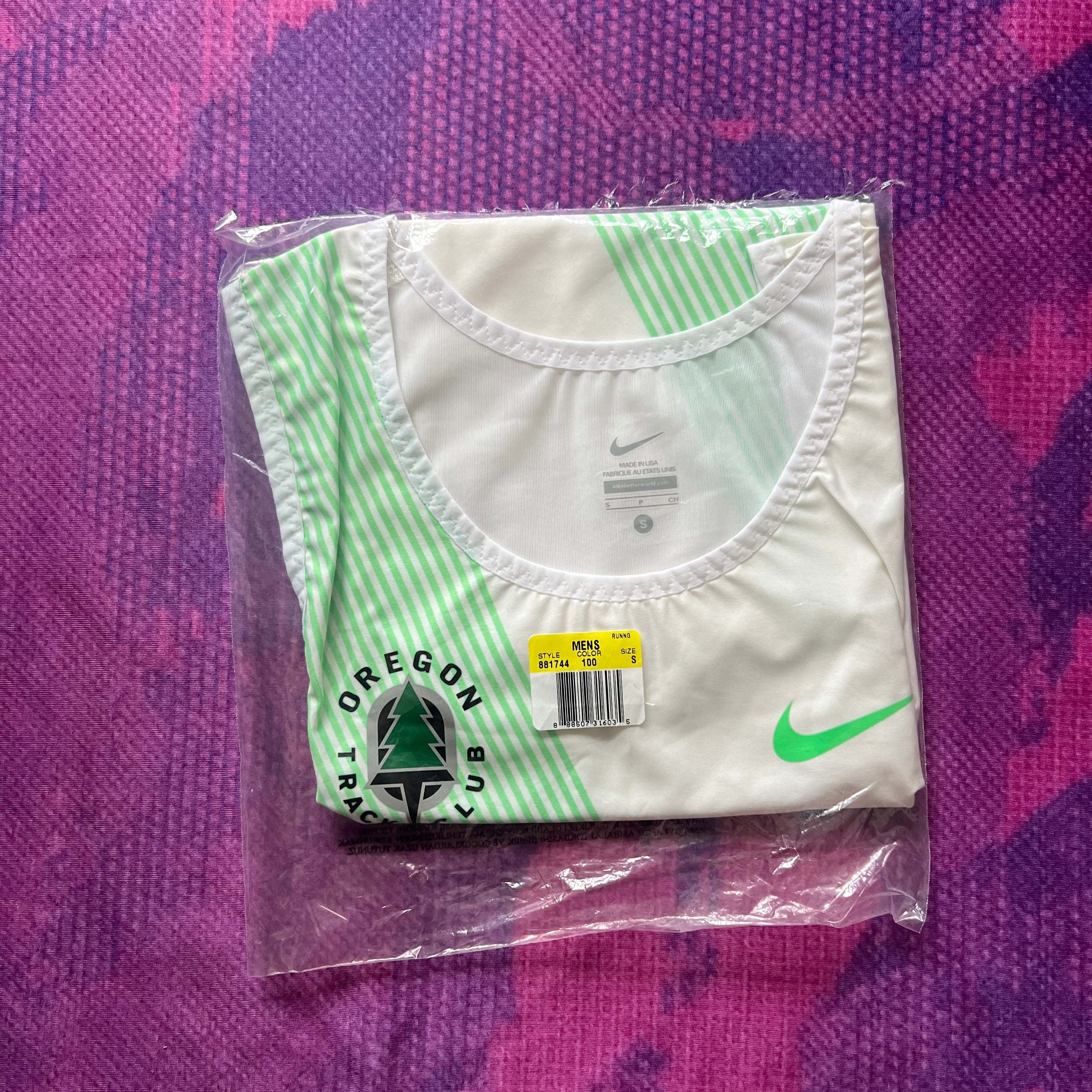 2017 Nike Oregon Track Club Pro Elite Tight Singlet (S) – Bell Lap