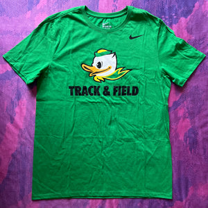Nike University of Oregon Track & Field T-Shirt (L)