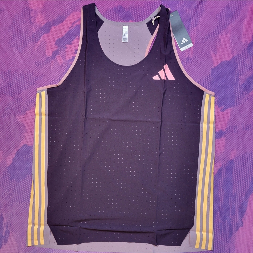 2024 Adidas Pro Elite Distance Singlet (M) – Bell Lap Track and Field