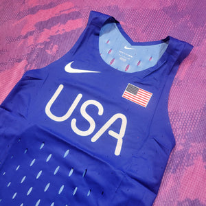 2024 Nike USA Pro Elite Paris Distance Singlet (S)