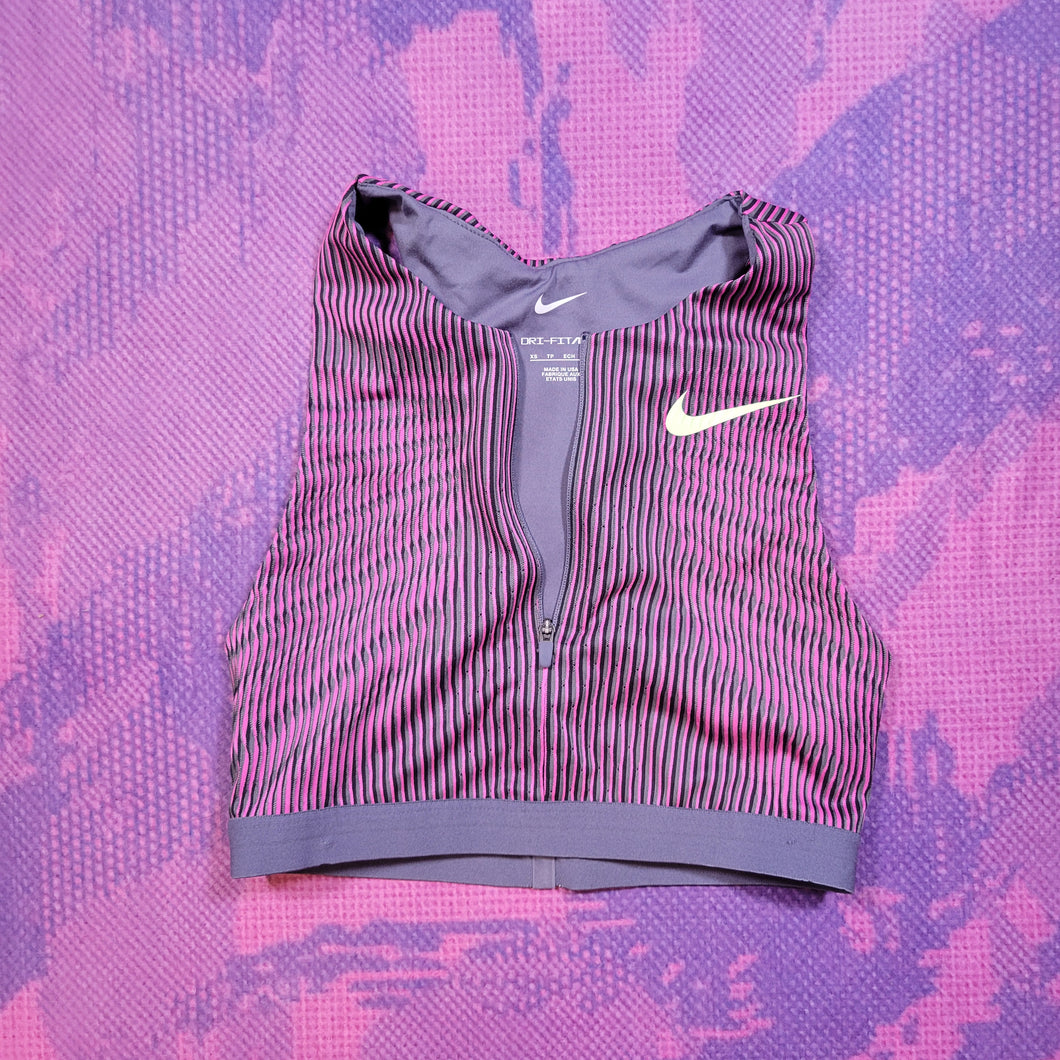 2024 Nike Pro Elite Tight Crop Top (XS) - Womens