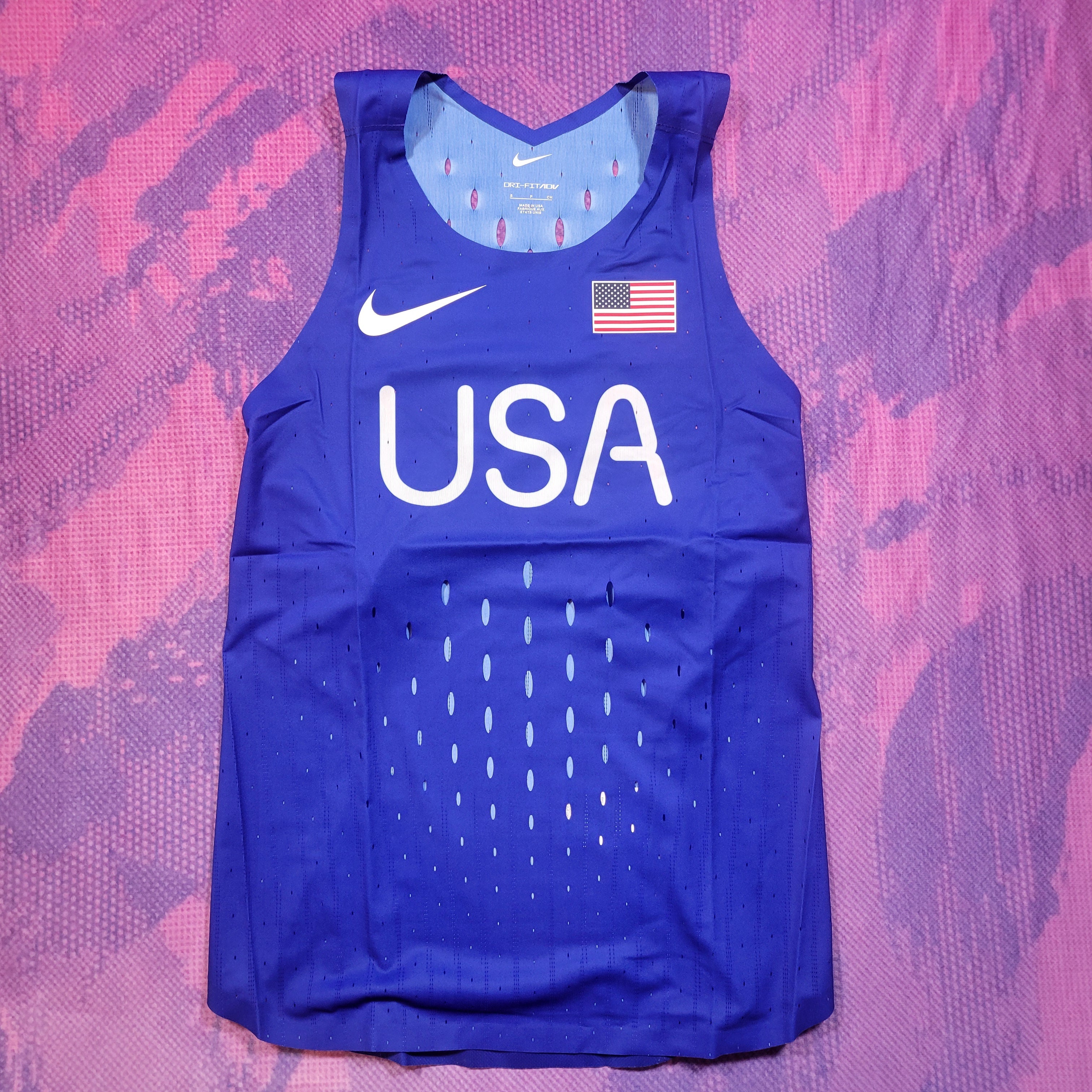 2024 Nike USA Pro Elite Paris Distance Singlet (S) – Bell Lap