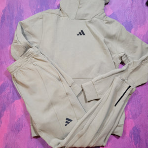 Adidas Running Jacket (M) and Pants (S)