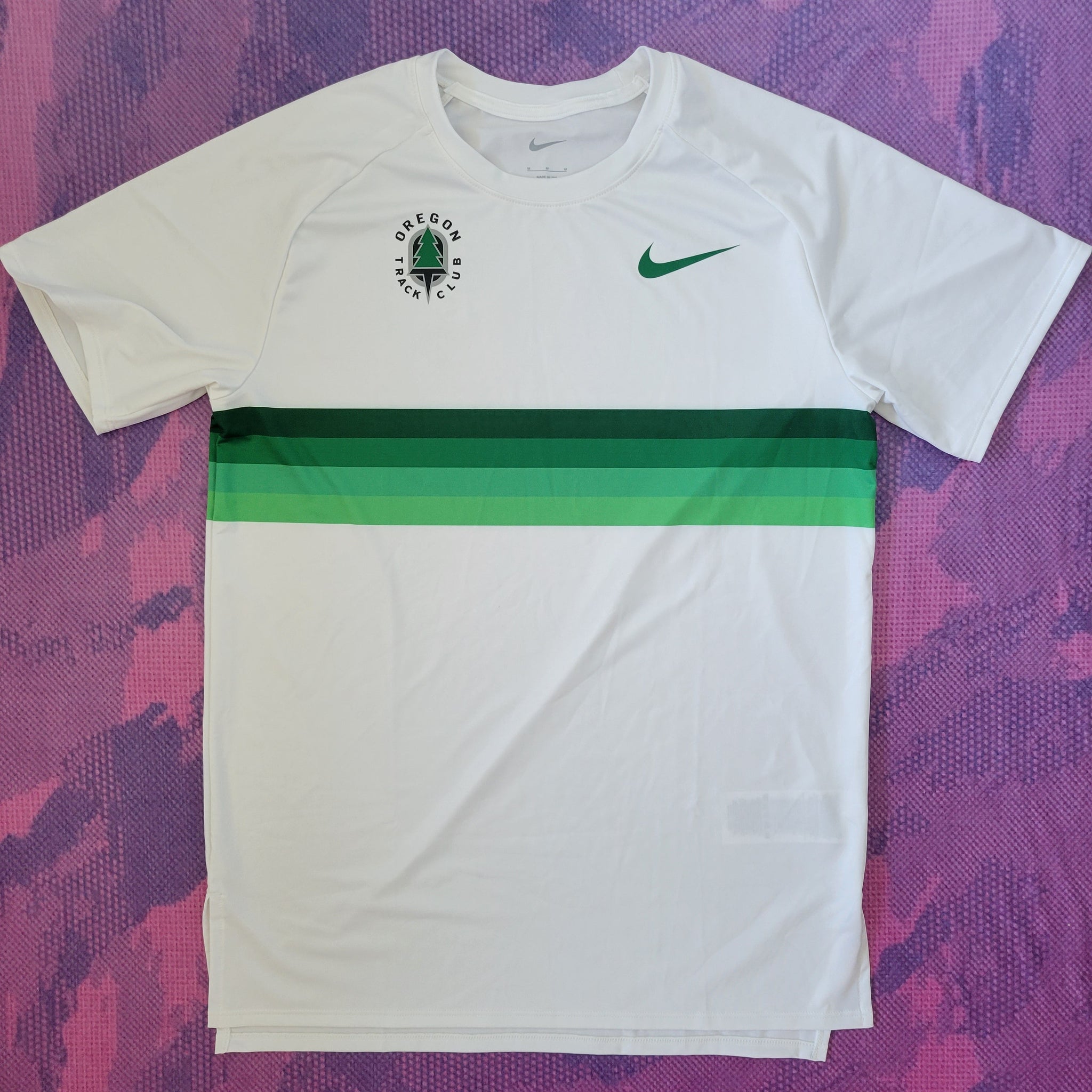 2022 Nike OTC Oregon Track Club Pro Elite T Shirt XS Bell Lap